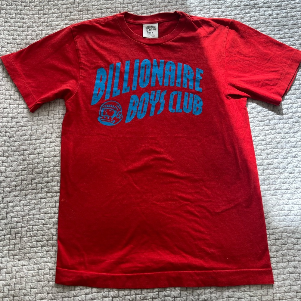 Billionaire Boys Club Red T-Shirt Size S